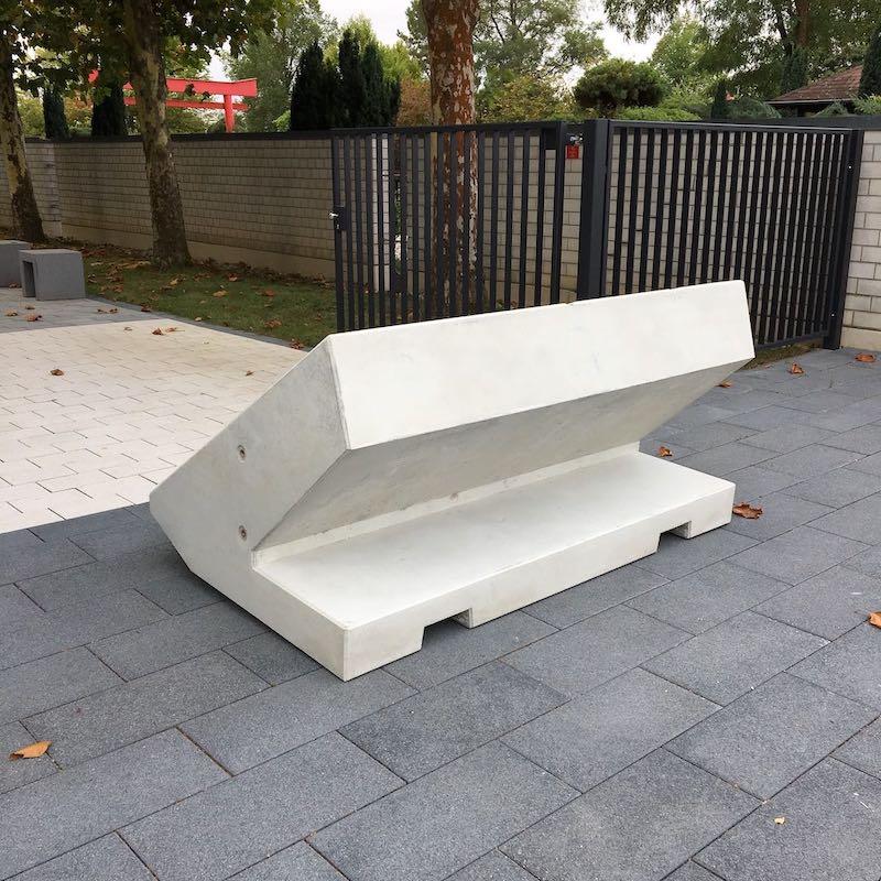 Raw Concrete Anti-Intrusion and Anti-Ram Barrier